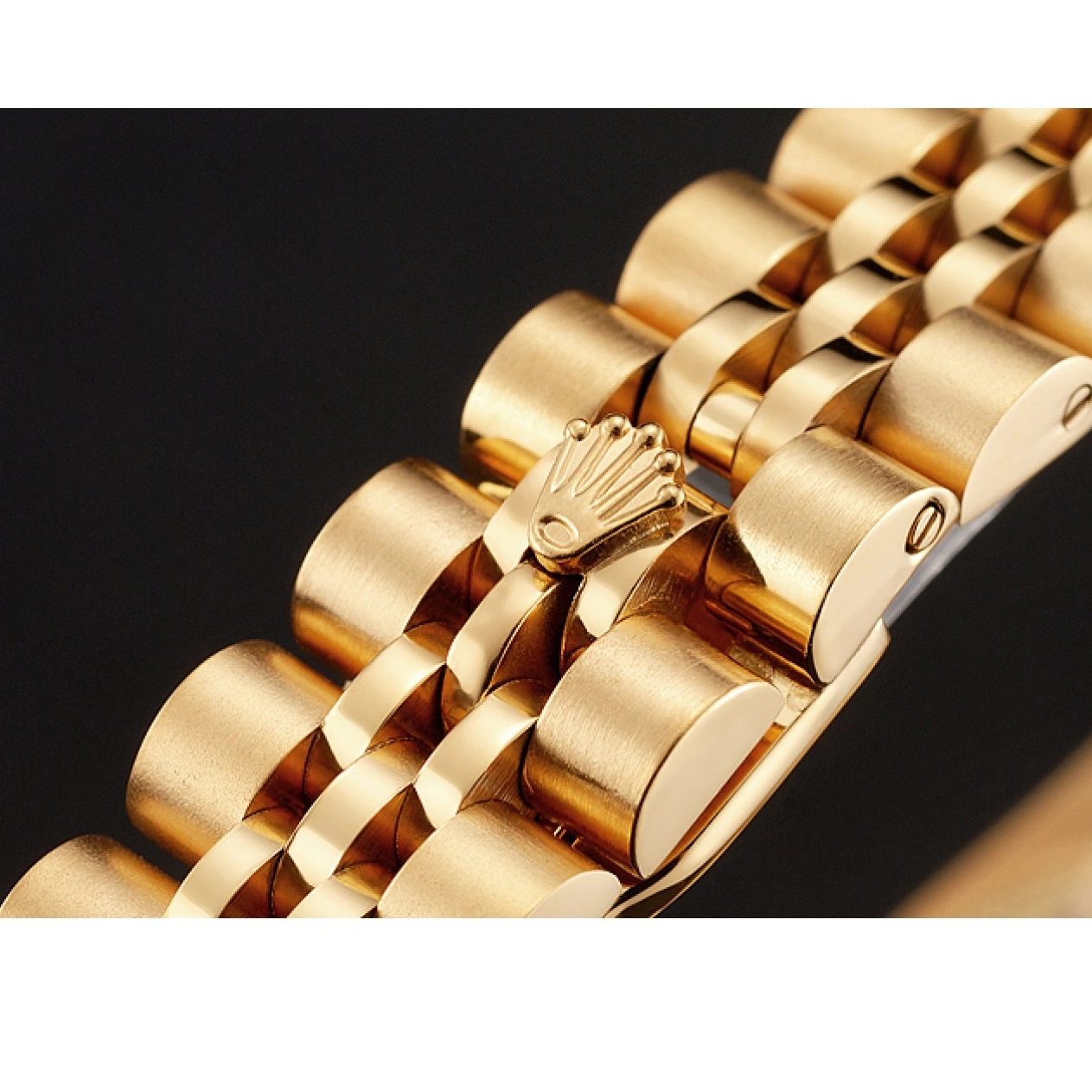 Aaa replica watch Bracelet Swiss Bezel Jubilee Diamond Lady-Datejust Gold 1454096 Champagne Rolex Dial 0612